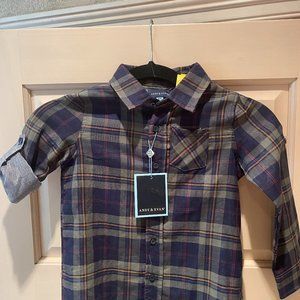 Boys Long Sleeve Button Down
